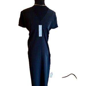 Jil Sander VIntage 1991 Asymetrical Little Black Dress-NWT sz 36